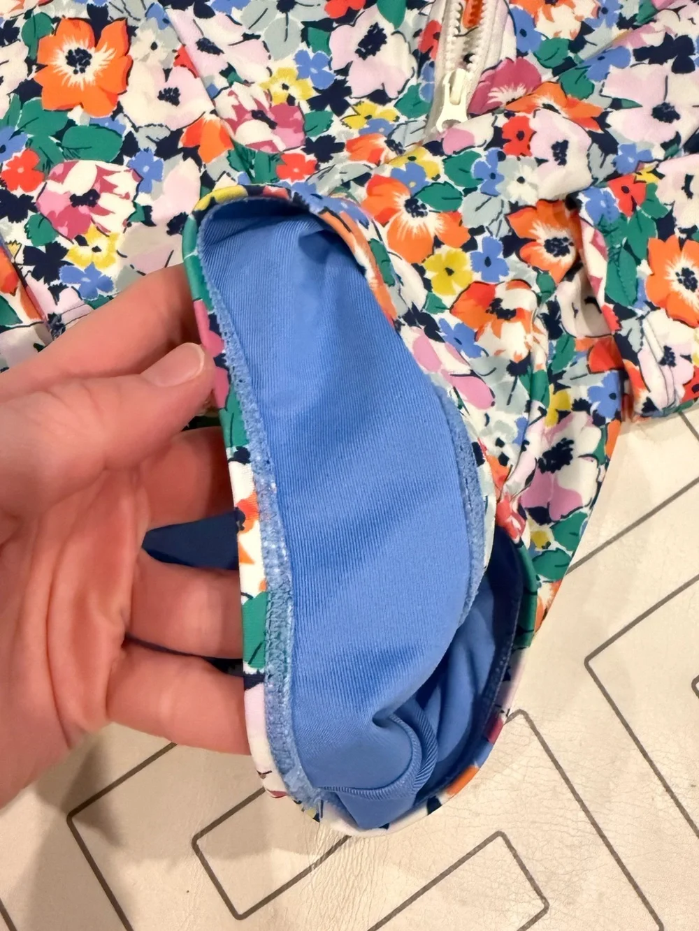 GAP Floral Longsleeve Swimsuit